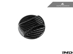 Kies-Motorsports AutoTecknic USA AutoTecknic Dry Carbon Competition Fuel Cap Cover - E82 1M | 1-Series