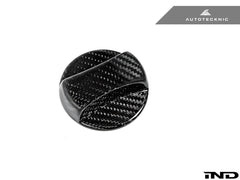 Kies-Motorsports AutoTecknic USA AutoTecknic Dry Carbon Competition Fuel Cap Cover - G42 2-Series Coupe