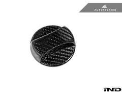 Kies-Motorsports AutoTecknic USA AutoTecknic Dry Carbon Competition Fuel Cap Cover - MINI R59 Roadster | R60 Countryman
