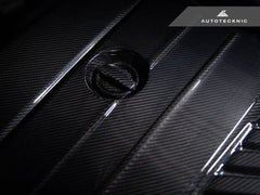 Kies-Motorsports AutoTecknic USA AutoTecknic Dry Carbon Competition Oil Cap Cover - A90 Supra 2020-Up