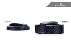 Kies-Motorsports AutoTecknic USA AutoTecknic Dry Carbon Competition Oil Cap Cover - F30 3-Series