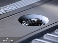 Kies-Motorsports AutoTecknic USA AutoTecknic Dry Carbon Competition Oil Cap Cover - F44 2-Series