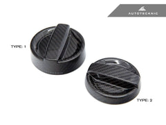 Kies-Motorsports AutoTecknic USA AutoTecknic Dry Carbon Competition Oil Cap Cover - F85 X5M | F86 X6M