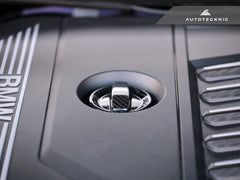 Kies-Motorsports AutoTecknic USA AutoTecknic Dry Carbon Competition Oil Cap Cover - G42 2-Series Coupe