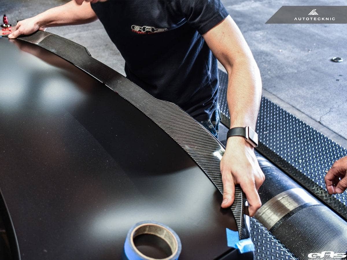 Kies-Motorsports AutoTecknic USA AutoTecknic Dry Carbon Competition Plus Trunk Spoiler - F90 M5 | G30 5-Series
