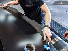 Kies-Motorsports AutoTecknic USA AutoTecknic Dry Carbon Competition Plus Trunk Spoiler - F90 M5 | G30 5-Series