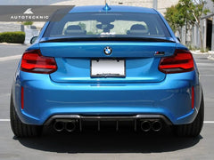 Kies-Motorsports AutoTecknic USA AutoTecknic Dry Carbon Competition Rear Diffuser - F87 M2 | M2 Competition