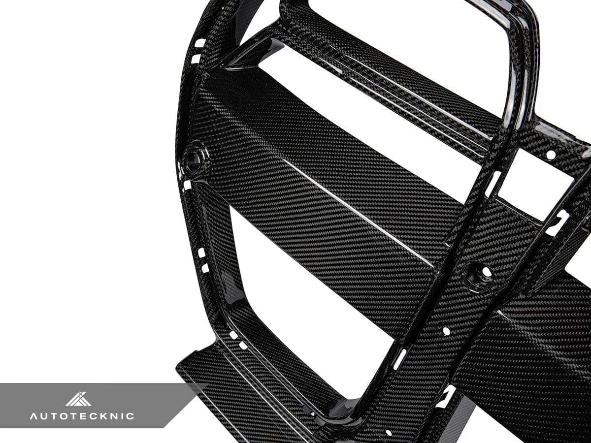 Kies-Motorsports AutoTecknic USA AutoTecknic Dry Carbon Competizione GT4 Front Grille - G80 M3 | G82/ G83 M4