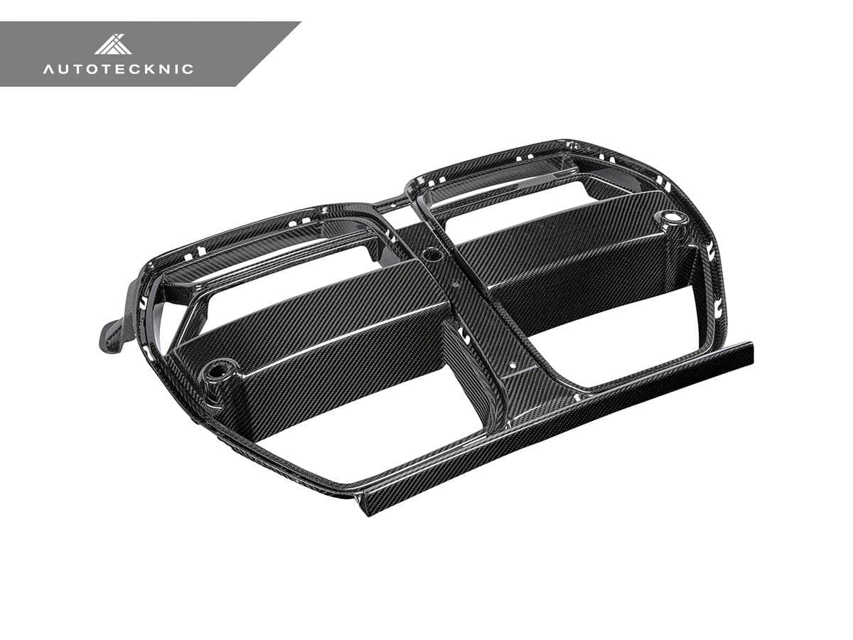 Kies-Motorsports AutoTecknic USA AutoTecknic Dry Carbon Competizione GT4 Front Grille - G80 M3 | G82/ G83 M4