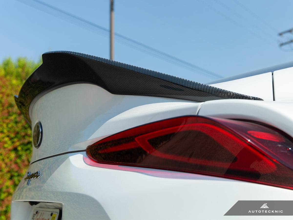 Kies-Motorsports AutoTecknic USA AutoTecknic Dry Carbon Competizione Trunk Spoiler - A90 Supra 2020-Up