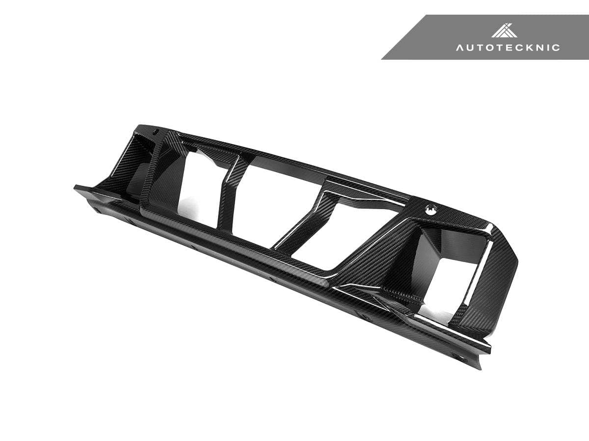 Kies-Motorsports AutoTecknic USA AutoTecknic Dry Carbon Corsa Center Bumper Trim - G87 M2