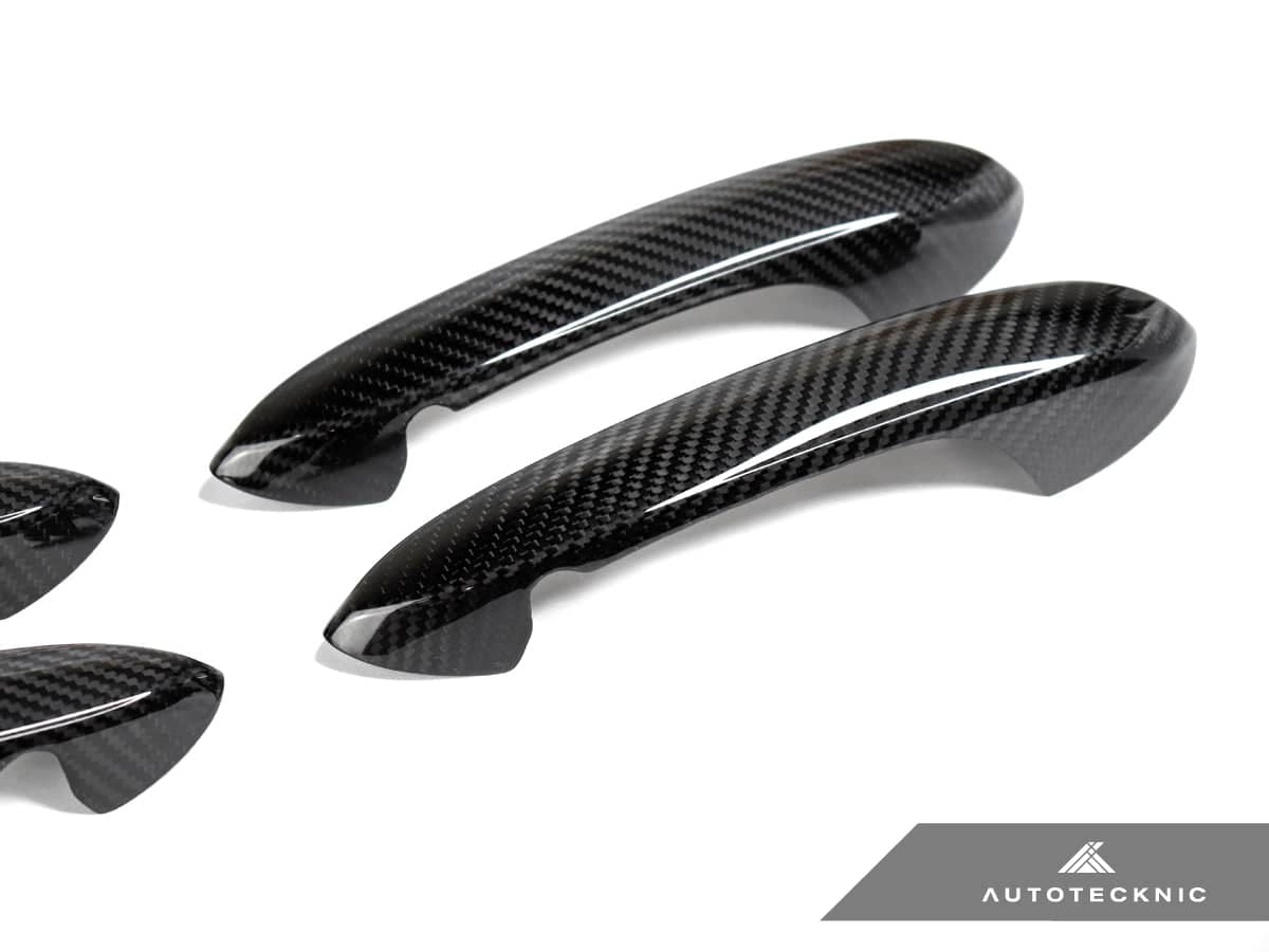 Kies-Motorsports AutoTecknic USA AutoTecknic Dry Carbon Door Handle Trim Set - F95 X5M | F96 X6M