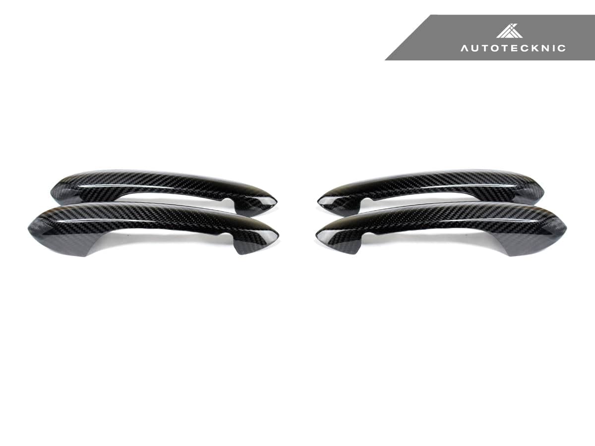 Kies-Motorsports AutoTecknic USA AutoTecknic Dry Carbon Door Handle Trim Set - F95 X5M | F96 X6M