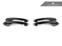 Kies-Motorsports AutoTecknic USA AutoTecknic Dry Carbon Door Handle Trim Set - G01 X3 | G02 X4