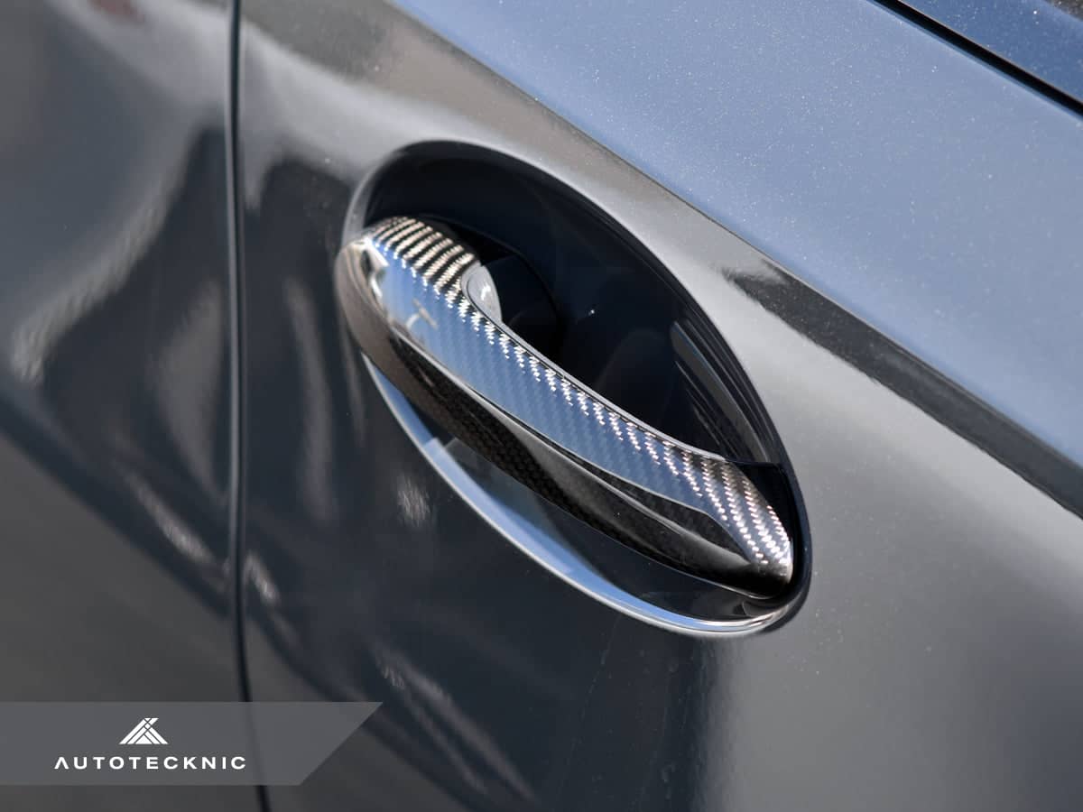 Kies-Motorsports AutoTecknic USA AutoTecknic Dry Carbon Door Handle Trim Set - G30 5-Series | G32 6-Series GT