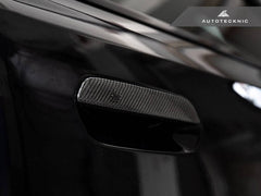 Kies-Motorsports AutoTecknic USA AutoTecknic Dry Carbon Door Handle Trim Set - G87 M2 G87 M2 / Gloss Finish
