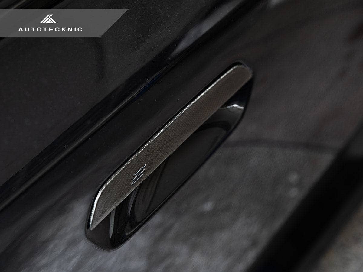 Kies-Motorsports AutoTecknic USA AutoTecknic Dry Carbon Door Handle Trim Set - G87 M2 G87 M2 / Gloss Finish