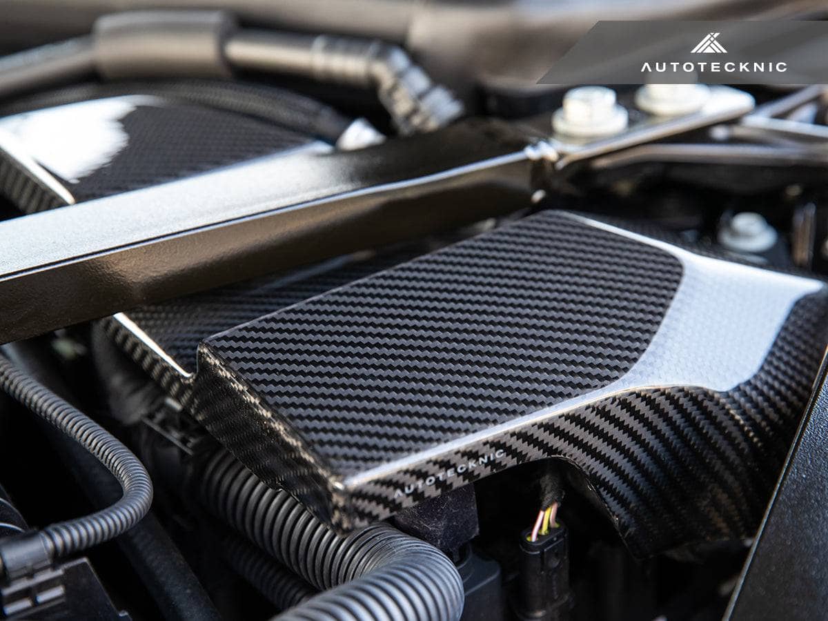 Kies-Motorsports AutoTecknic USA AutoTecknic Dry Carbon ECU Battery Terminal Cover - G80 M3 | G82/ G83 M4