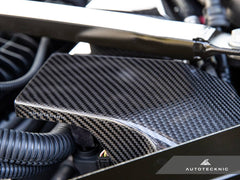 Kies-Motorsports AutoTecknic USA AutoTecknic Dry Carbon ECU Battery Terminal Cover - G80 M3 | G82/ G83 M4
