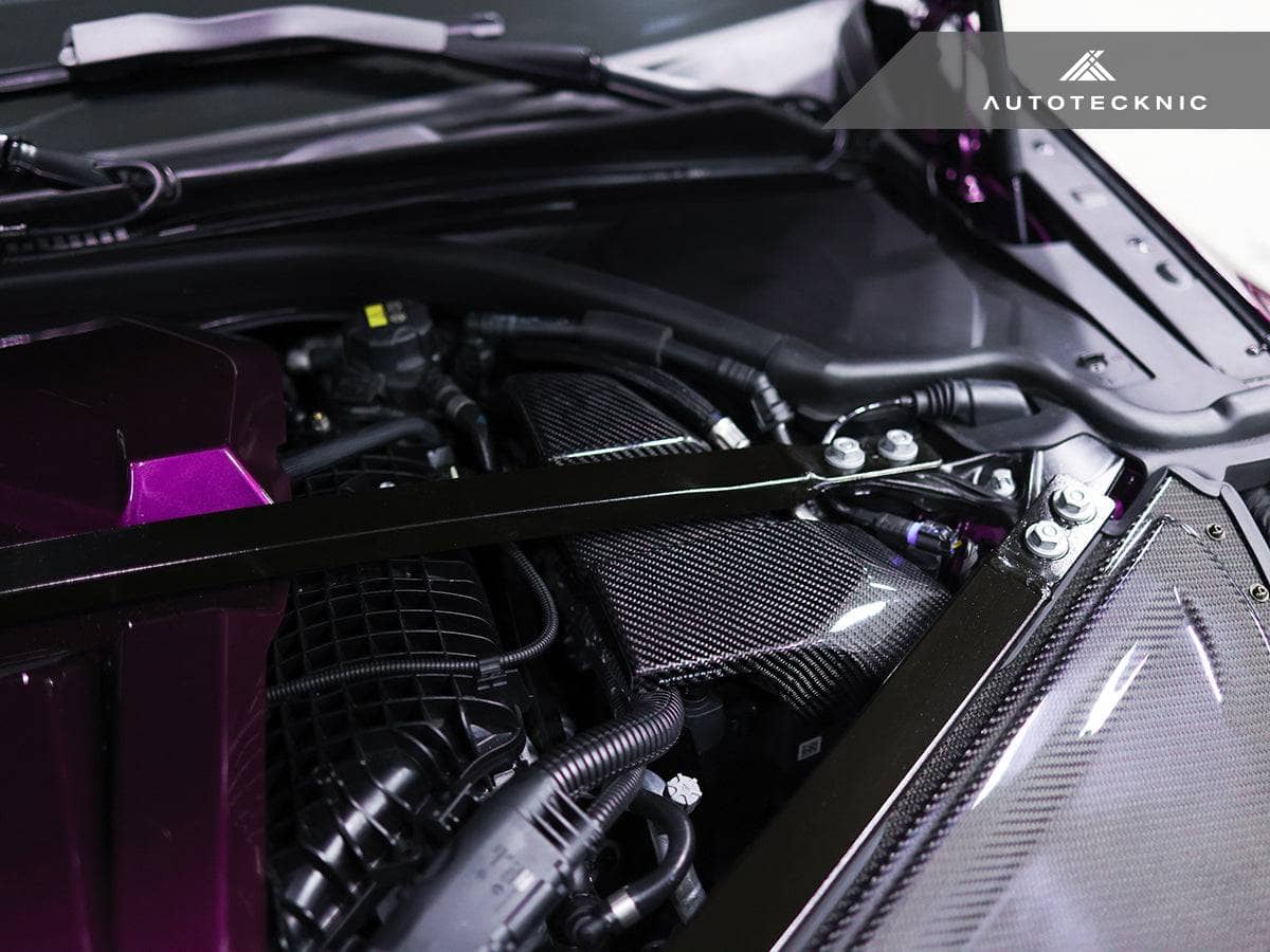 Kies-Motorsports AutoTecknic USA AutoTecknic Dry Carbon ECU Battery Terminal Cover - G80 M3 | G82/ G83 M4