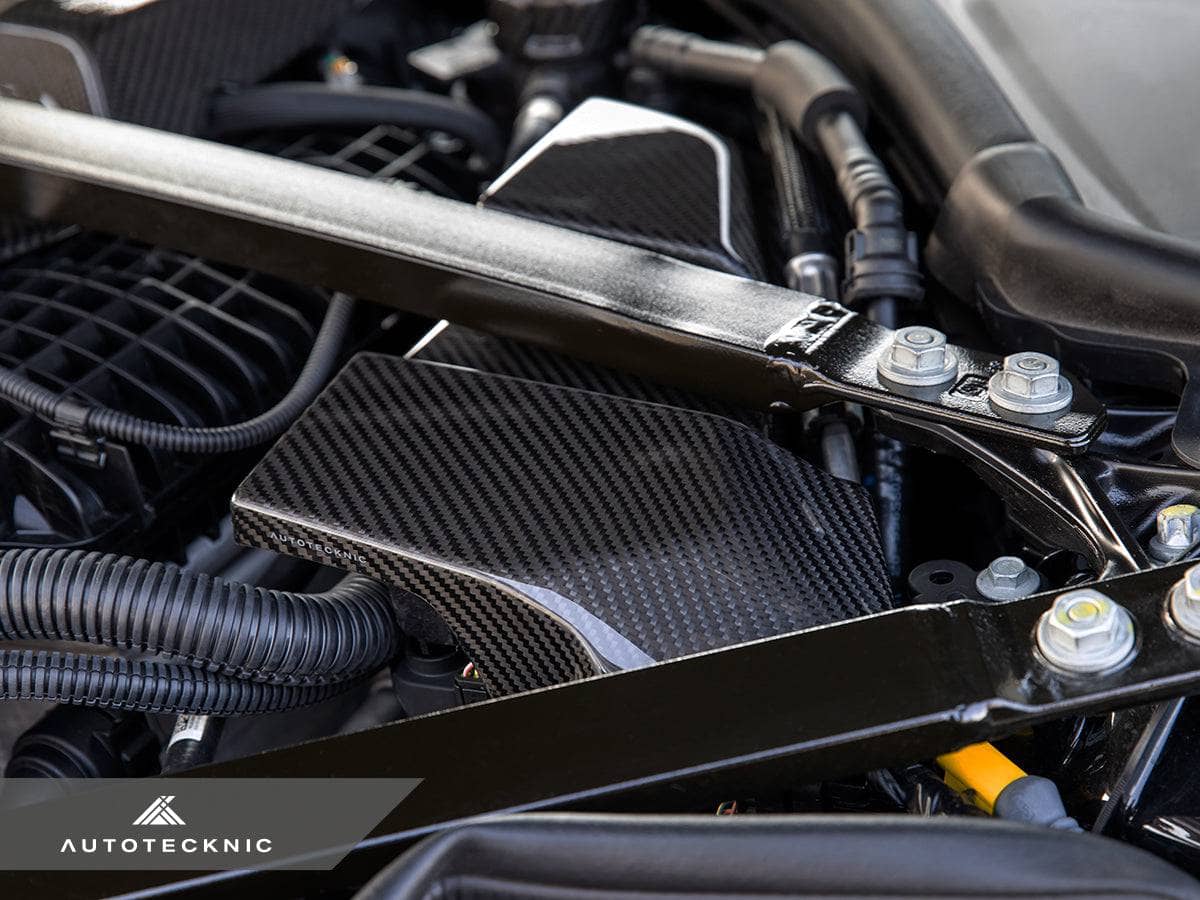 Kies-Motorsports AutoTecknic USA AutoTecknic Dry Carbon ECU Battery Terminal Cover - G80 M3 | G82/ G83 M4