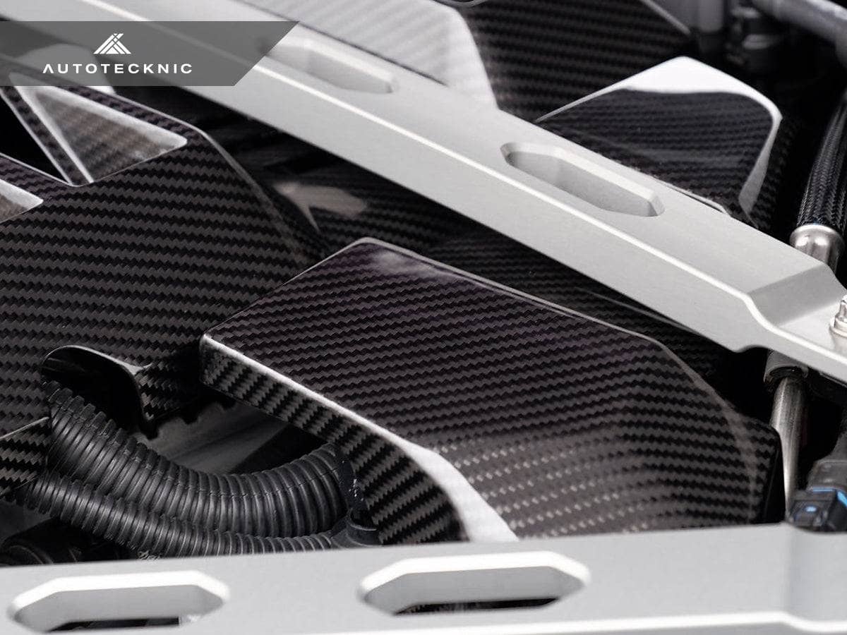 Kies-Motorsports AutoTecknic USA AutoTecknic Dry Carbon ECU Battery Terminal Cover - G80 M3 | G82/ G83 M4