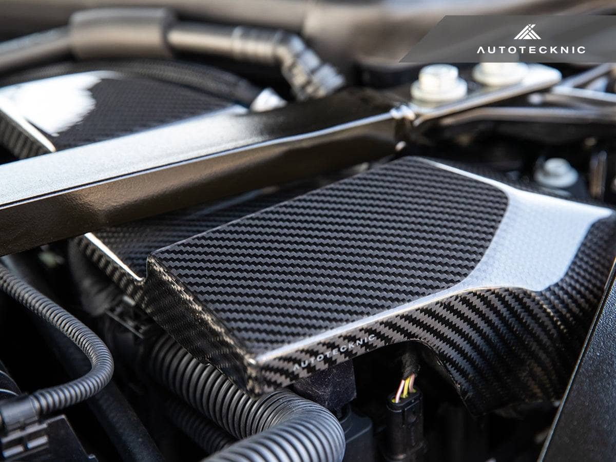 Kies-Motorsports AutoTecknic USA AutoTecknic Dry Carbon ECU Battery Terminal Cover - G87 M2