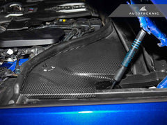 Kies-Motorsports AutoTecknic USA AutoTecknic Dry Carbon Engine Cowl Panel Trim Set - F90 M5