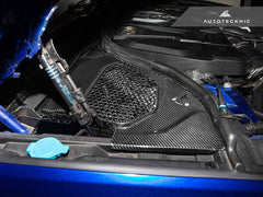 Kies-Motorsports AutoTecknic USA AutoTecknic Dry Carbon Engine Cowl Panel Trim Set - F90 M5