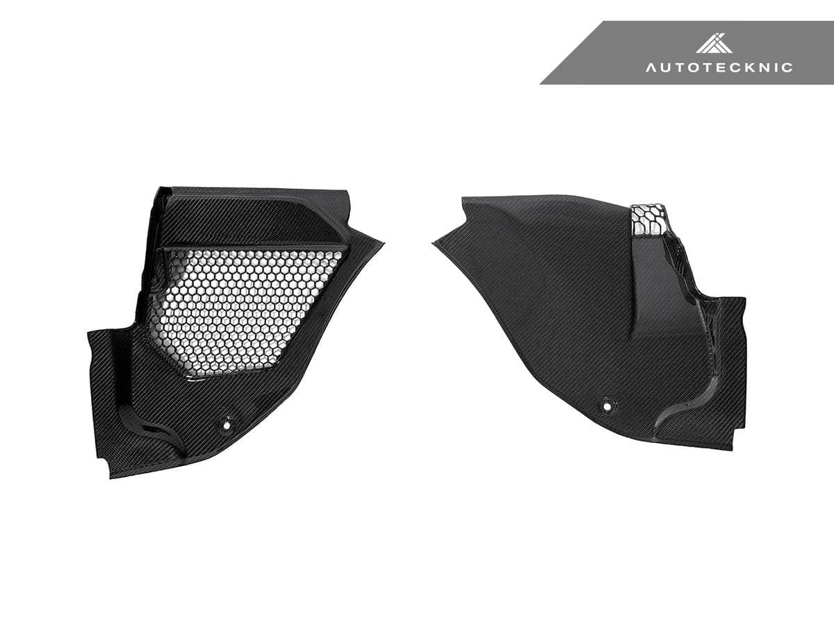 Kies-Motorsports AutoTecknic USA AutoTecknic Dry Carbon Engine Cowl Panel Trim Set - F91/ F92/ F93 M8