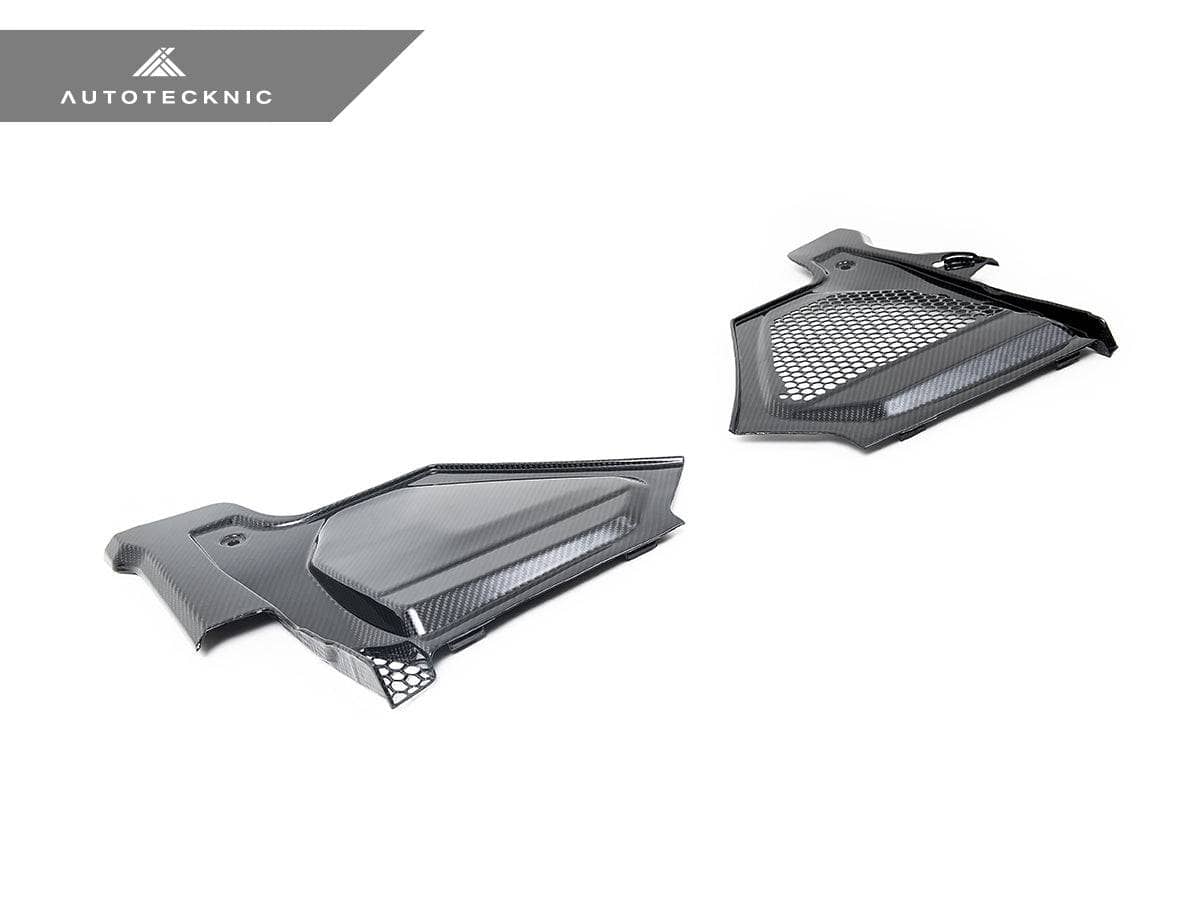 Kies-Motorsports AutoTecknic USA AutoTecknic Dry Carbon Engine Cowl Panel Trim Set - G87 M2 | G80 M3 | G82/ G83 M4