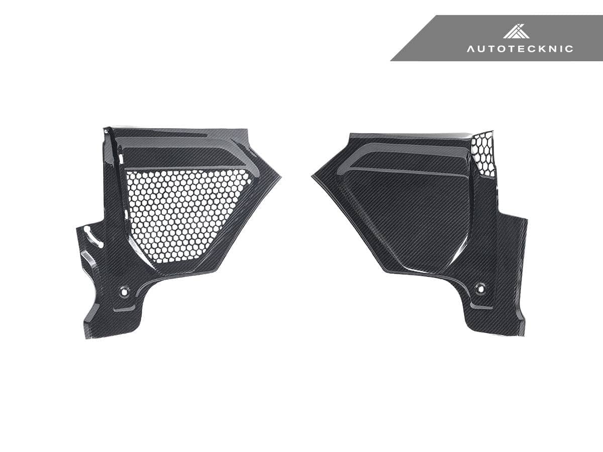Kies-Motorsports AutoTecknic USA AutoTecknic Dry Carbon Engine Cowl Panel Trim Set - G87 M2 | G80 M3 | G82/ G83 M4