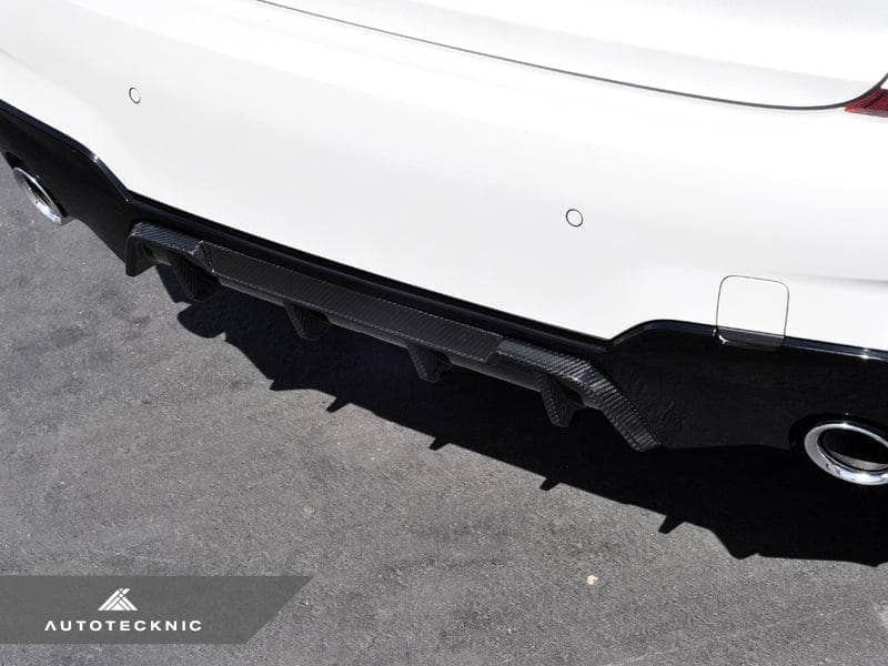 Kies-Motorsports AutoTecknic USA AutoTecknic Dry Carbon Extended-Fin Competition Rear Diffuser - G20 3-Series