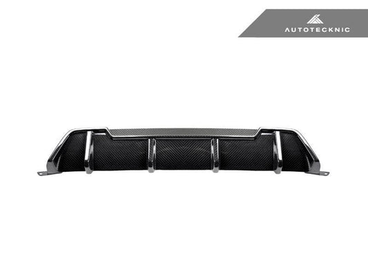 Kies-Motorsports AutoTecknic USA AutoTecknic Dry Carbon Extended-Fin Competition Rear Diffuser - G20 3-Series