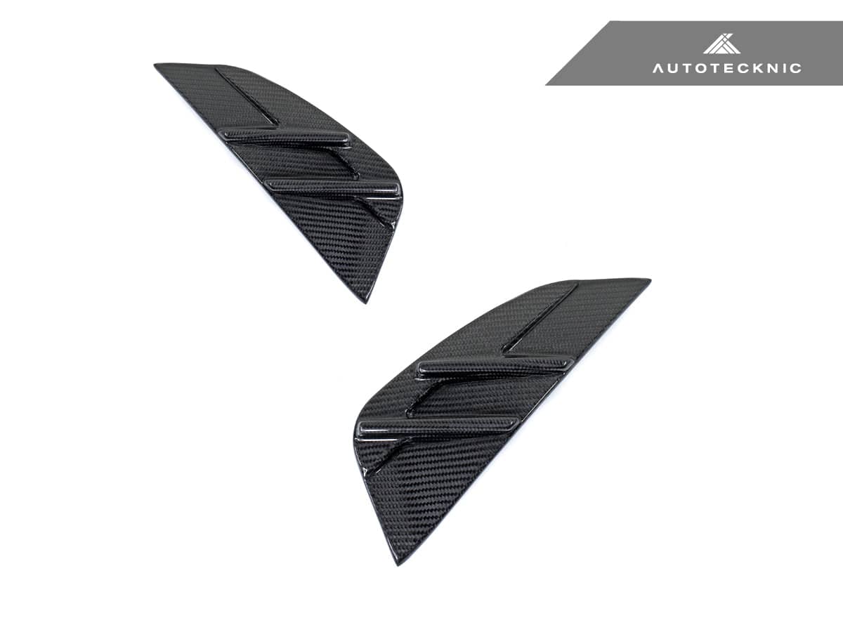 Kies-Motorsports AutoTecknic USA AutoTecknic Dry Carbon Fender Side Marker Set - G80 M3