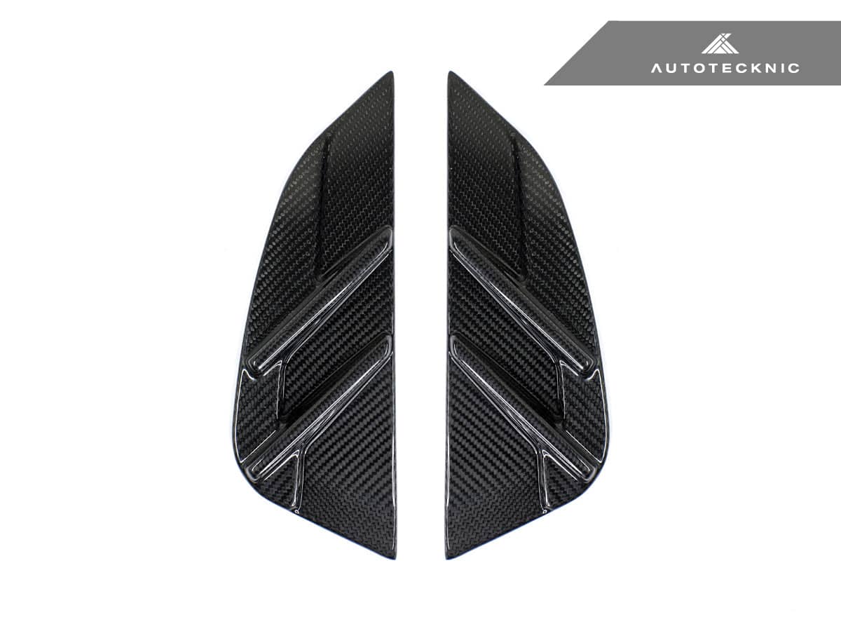 Kies-Motorsports AutoTecknic USA AutoTecknic Dry Carbon Fender Side Marker Set - G80 M3
