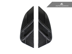 Kies-Motorsports AutoTecknic USA AutoTecknic Dry Carbon Fender Side Marker Set - G80 M3