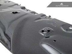 Kies-Motorsports AutoTecknic USA AutoTecknic Dry Carbon Fiber Cooling Shroud - F90 M5 | F91/ F92/ F93 M8