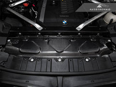 Kies-Motorsports AutoTecknic USA AutoTecknic Dry Carbon Fiber Cooling Shroud - G05 X5 | G06 X6 | G07 X7