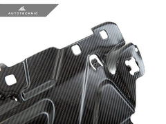 Kies-Motorsports AutoTecknic USA AutoTecknic Dry Carbon Fiber Cooling Shroud - G20 3-Series