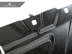 Kies-Motorsports AutoTecknic USA AutoTecknic Dry Carbon Fiber Cooling Shroud - G20 3-Series