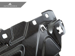 Kies-Motorsports AutoTecknic USA AutoTecknic Dry Carbon Fiber Cooling Shroud - G22/ G26 4-Series