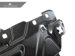 Kies-Motorsports AutoTecknic USA AutoTecknic Dry Carbon Fiber Cooling Shroud - G42 2-Series