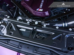 Kies-Motorsports AutoTecknic USA AutoTecknic Dry Carbon Fiber Cooling Shroud - G80 M3 | G82/ G83 M4