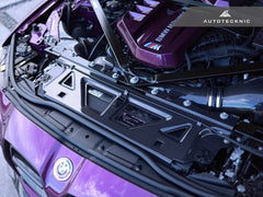 Kies-Motorsports AutoTecknic USA AutoTecknic Dry Carbon Fiber Cooling Shroud - G80 M3 | G82/ G83 M4