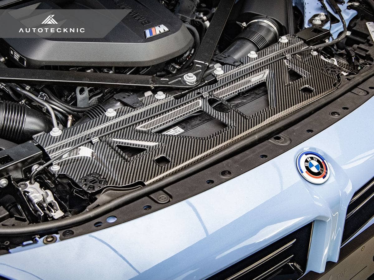 Kies-Motorsports AutoTecknic USA AutoTecknic Dry Carbon Fiber Cooling Shroud - G87 M2