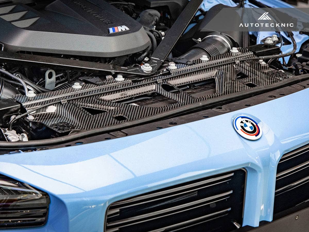 Kies-Motorsports AutoTecknic USA AutoTecknic Dry Carbon Fiber Cooling Shroud - G87 M2