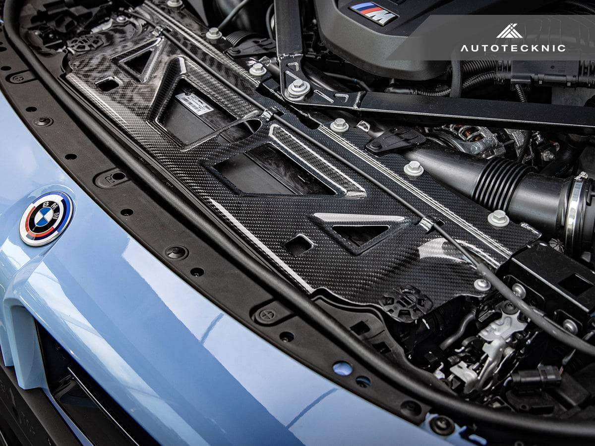 Kies-Motorsports AutoTecknic USA AutoTecknic Dry Carbon Fiber Cooling Shroud - G87 M2