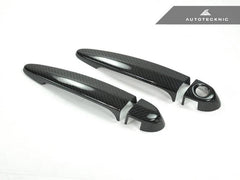 Kies-Motorsports AutoTecknic USA AutoTecknic Dry Carbon Fiber Door Handle Trims - F80 M3 | F82/ F83 M4