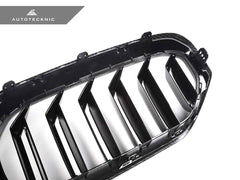 Kies-Motorsports AutoTecknic USA AutoTecknic Dry Carbon Fiber Dual-Slats Front Grilles - G30 5-Series LCI